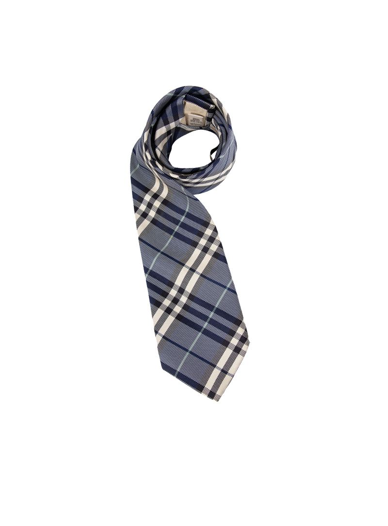 Burberry Blue Nova Checks Tie