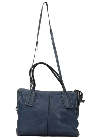 Tod’s D Cube Leather Shopping Bag