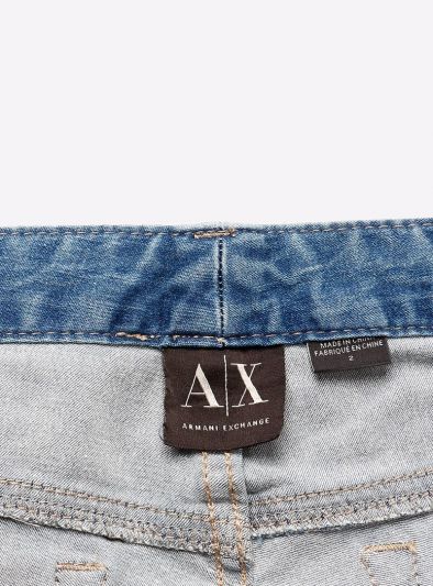 ARMANI EXCHANGE LIGHT BLUE DENIMS