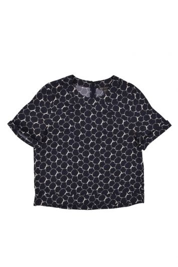 ARMANI EXCHANGE PRINTED TOP