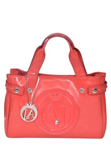 Armani jeans red bag discount