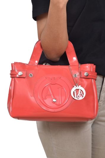 CLEARANCE]Armani Jeans Handbag Women's Red (with dust bag), Luxury, Bags &  Wallets on Carousell