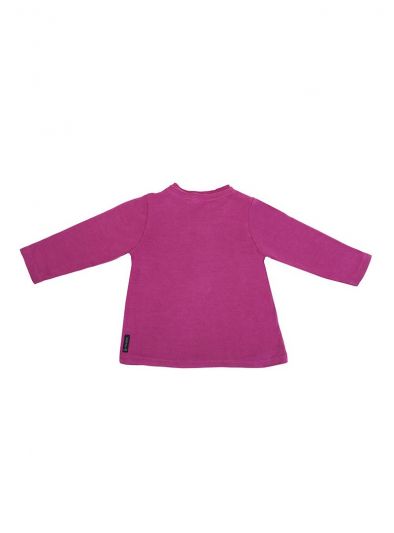 ARMANI JUNIOR PINK CAT SEQUINS TOP