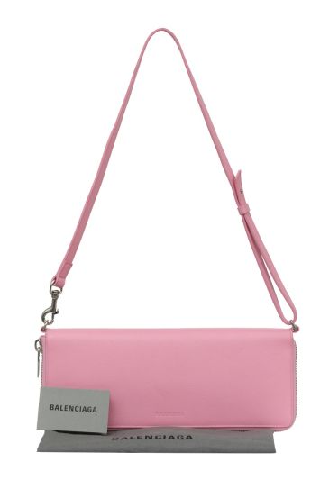 Balenciaga Baby Pink Leash Sling Bag