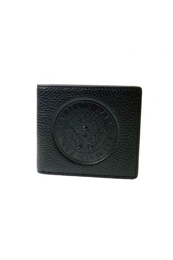 BALMAIN EMBOSSED BLACK WALLET RT60-10