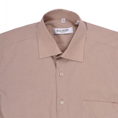 BALMAIN NECK HALF SLEEVES SHIRT