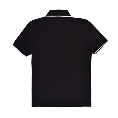 BALMAIN POLO T-SHIRT WITH LOGO