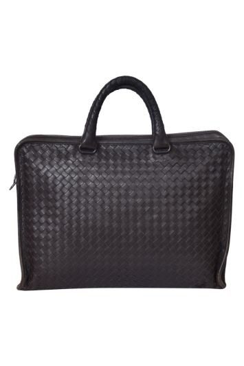 Bottega Veneta Intrecciato Laptop Bag