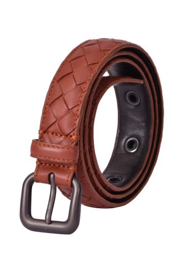 Bottega Veneta Intrecciato Leather Belt RT127-10