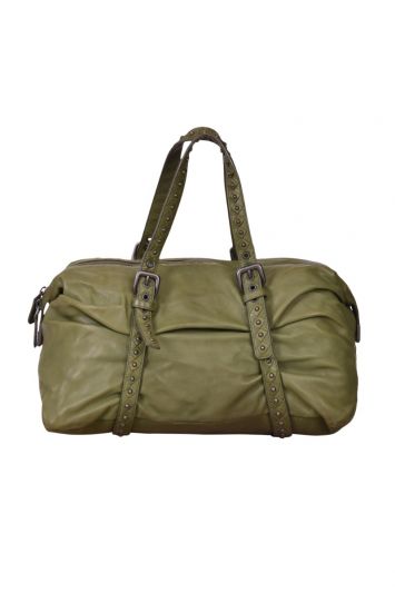 Bottega Veneta Olive Green Shoulder Bag