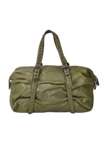 Bottega Veneta Olive Green Shoulder Bag