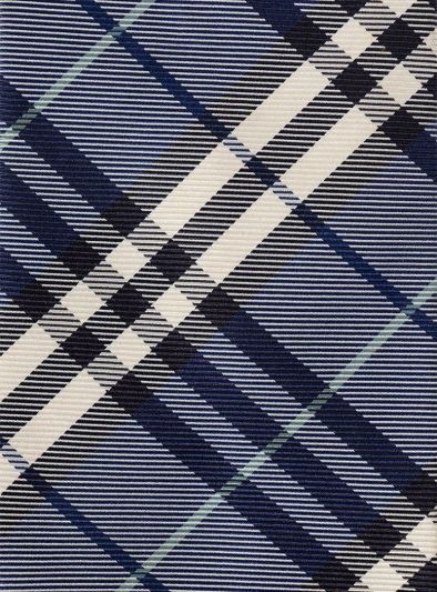 BURBERRY BLUE NOVA CHECKS TIE