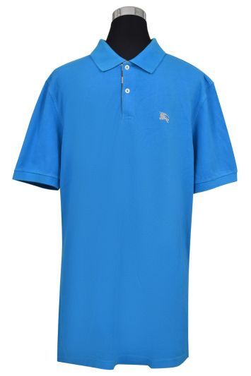 Burberry Blue Polo T Shirt