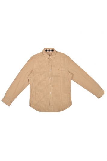 BURBERRY BRIT BROWN CHECK SHIRT