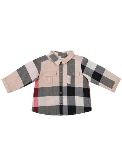 BURBERRY CLASSIC BEIGE CHECK SHIRT