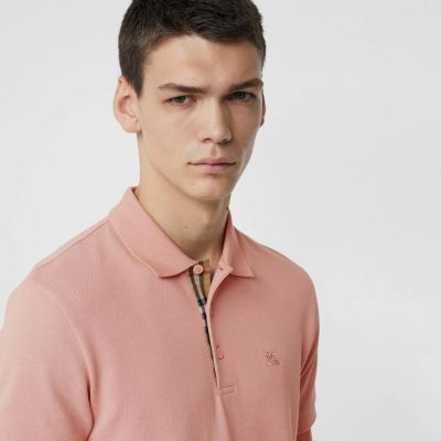 BURBERRY COLLAR POLO T-SHIRT