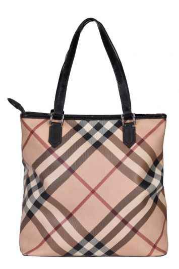 Burberry House Check Large Banner Tote Bag