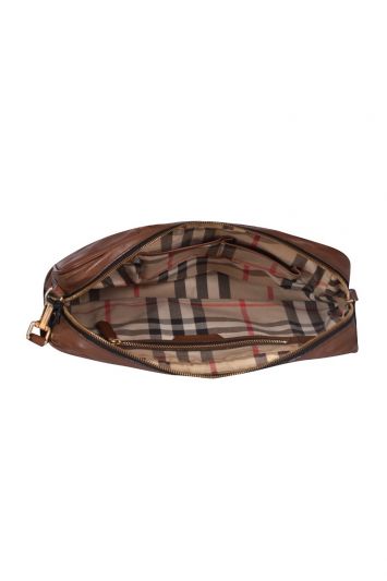 Burberry Leather Briefcase Bag