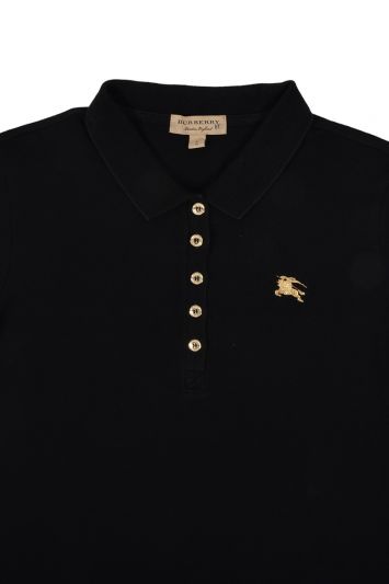 BURBERRY LOGO POLO T-SHIRT