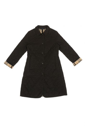 BURBERRY LONDON BLACK QUILTED JACKET
