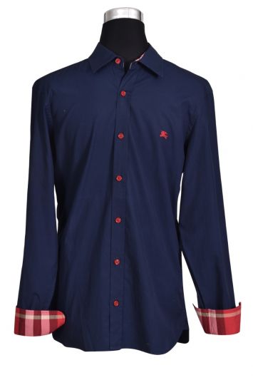 Burberry London Navy Blue Shirt