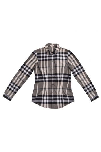 Burberry Night Check Cotton Twill Shirt