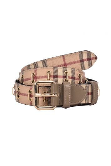 BURBERRY NOVA CHECKS BELT