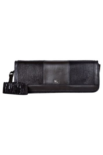 Burberry Patent Leather Continental Wristlet