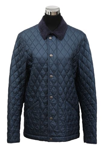 Burberry Quilted Blue Jacket