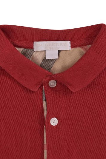 Burberry Red Polo T shirt RT108-10