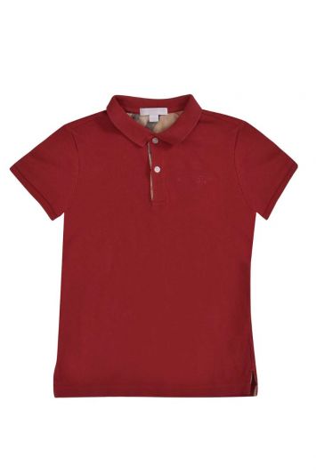 Burberry Red Polo T shirt RT108-10