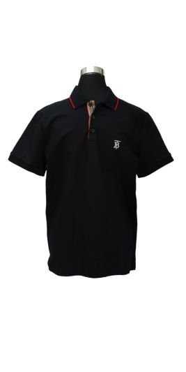 Burberry Size M Twin Tipped Motif Polo T-shirt