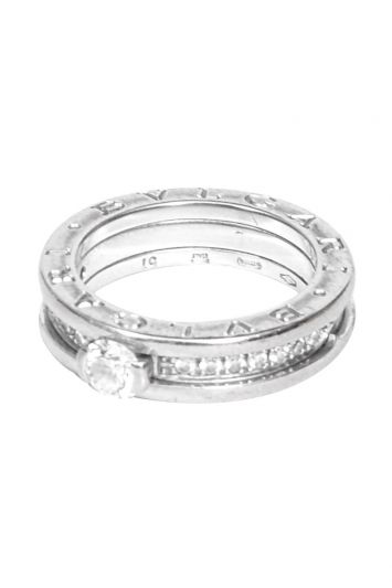Bvlgari B.Zero1 White Gold and Diamonds Engagement Ring
