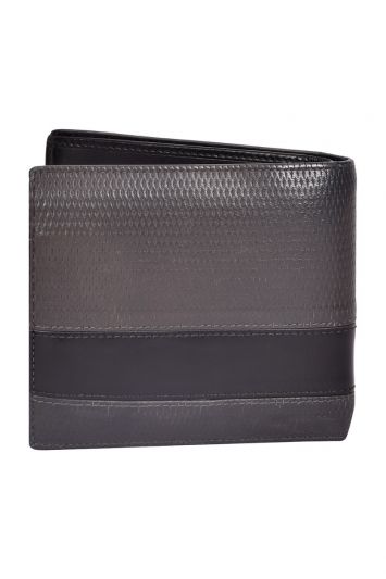 Bvlgari Embossed Leather Wallet