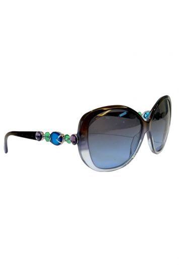 BVLGARI JEWELLED CATEYE SUNGLASSES