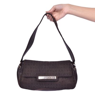 BVLGARI MONOGRAM SHOULDER BAG