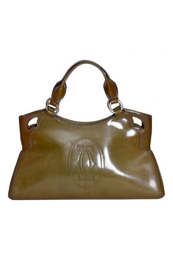 Cartier Patent Leather Marcello De Cartier Bag RT109-10