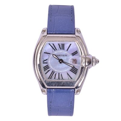 CARTIER ROADSTAR LADIES MOTHER OF PEARL WATCH