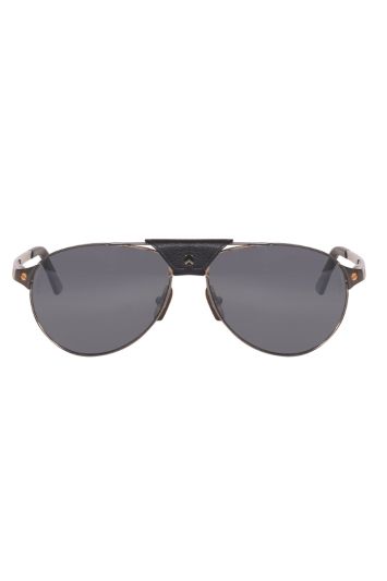 Cartier Santos De Cartier Pilot Sunglasses 