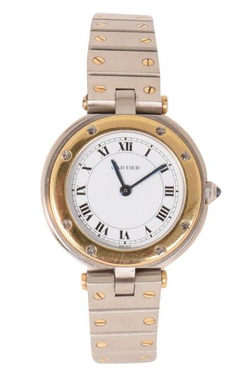 CARTIER SANTOS VENDOME QUARTZ WATCH