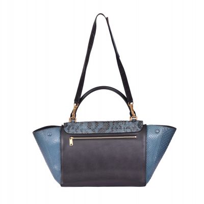 CELINE TRAPEZE SNAKESKIN BAG