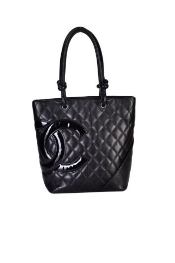 CHANEL BLACK CAMBON BAG