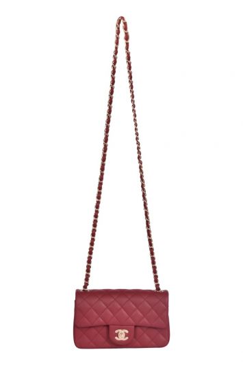 Chanel Classic Mini Lambskin Shoulder Bag