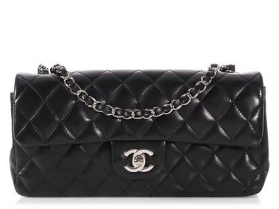 CHANEL EAST WEST FLAP QUILTED BAG