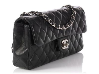 CHANEL EAST WEST FLAP QUILTED BAG