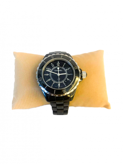 Chanel J12 Unisex Black Ceramic and Steel Watch