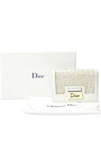 CHRISTIAN DIOR MONOGRAM COMPACT WALLET