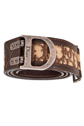 Christian Dior Oblique Monogram Belt