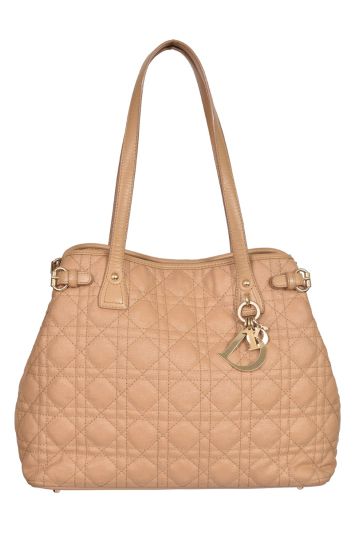 Christian Dior PanareaCannageQuilted Handbag