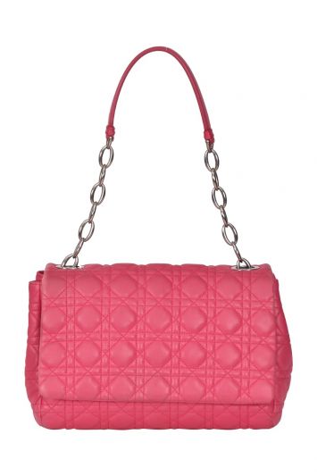 Christian Dior Quilted Leather Shoulder Bag